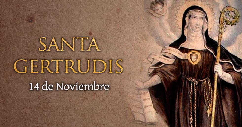 Noviembre 14 - Santa Gertrudis, Mística
