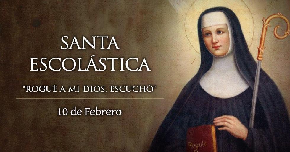Febrero 10 - Santa Escolástica